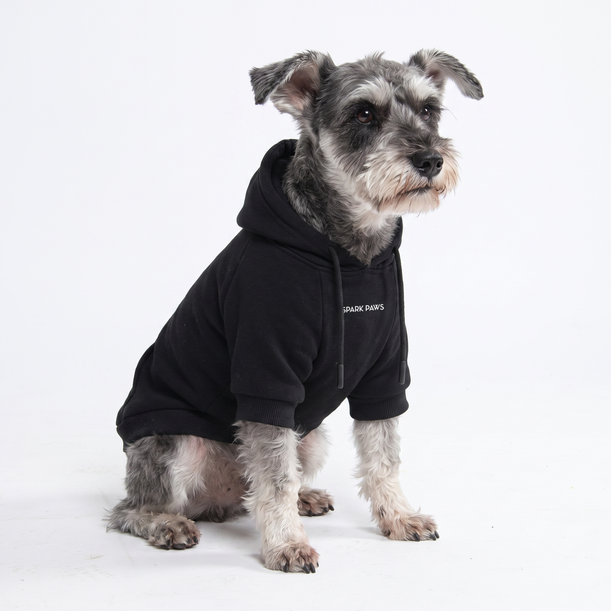 Essential Dog Hoodie - Black - Image 4