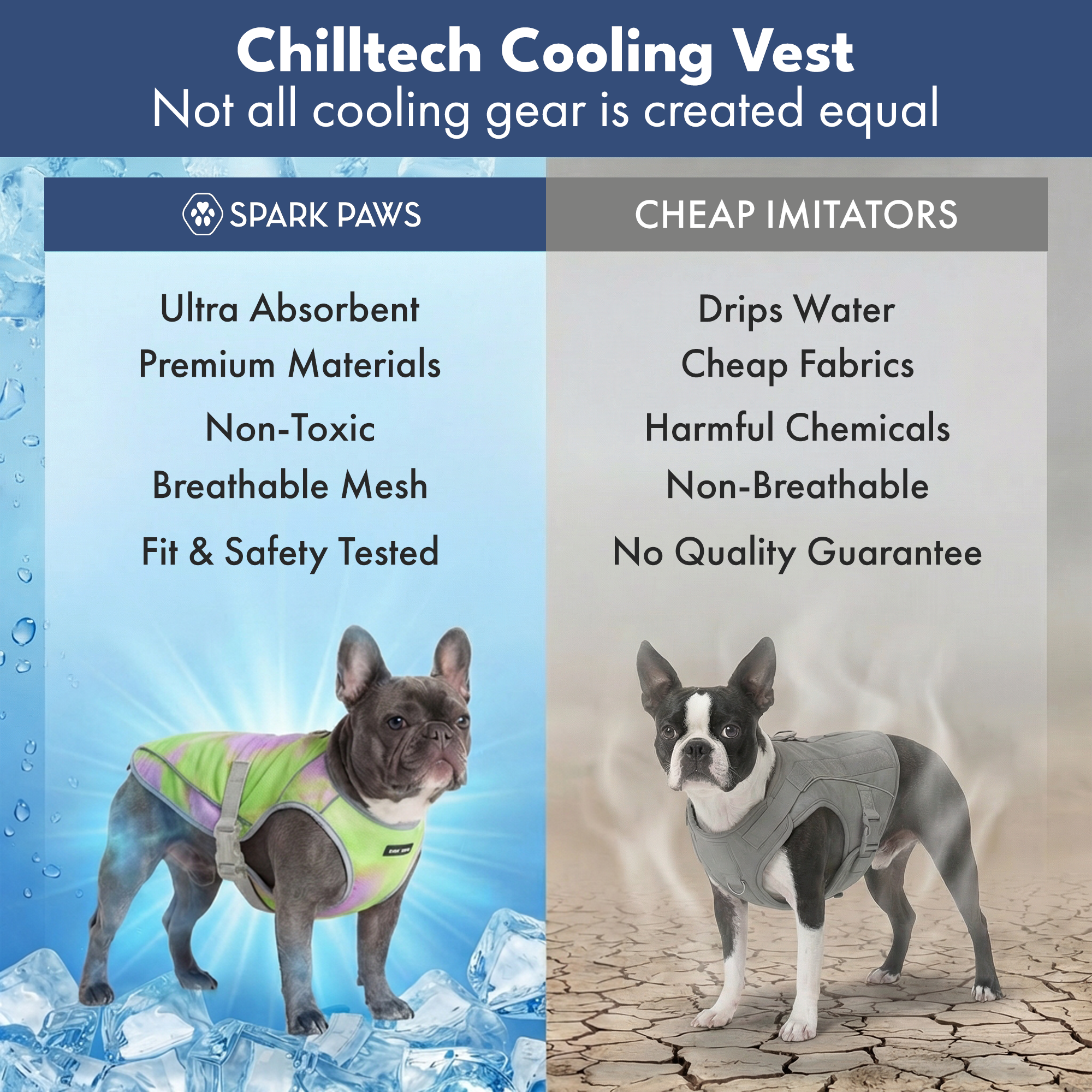 Dog Cooling Vest - Neon Purple - Image 8