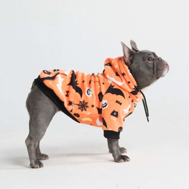 Halloween Dog Hoodie - Orange - Image 5