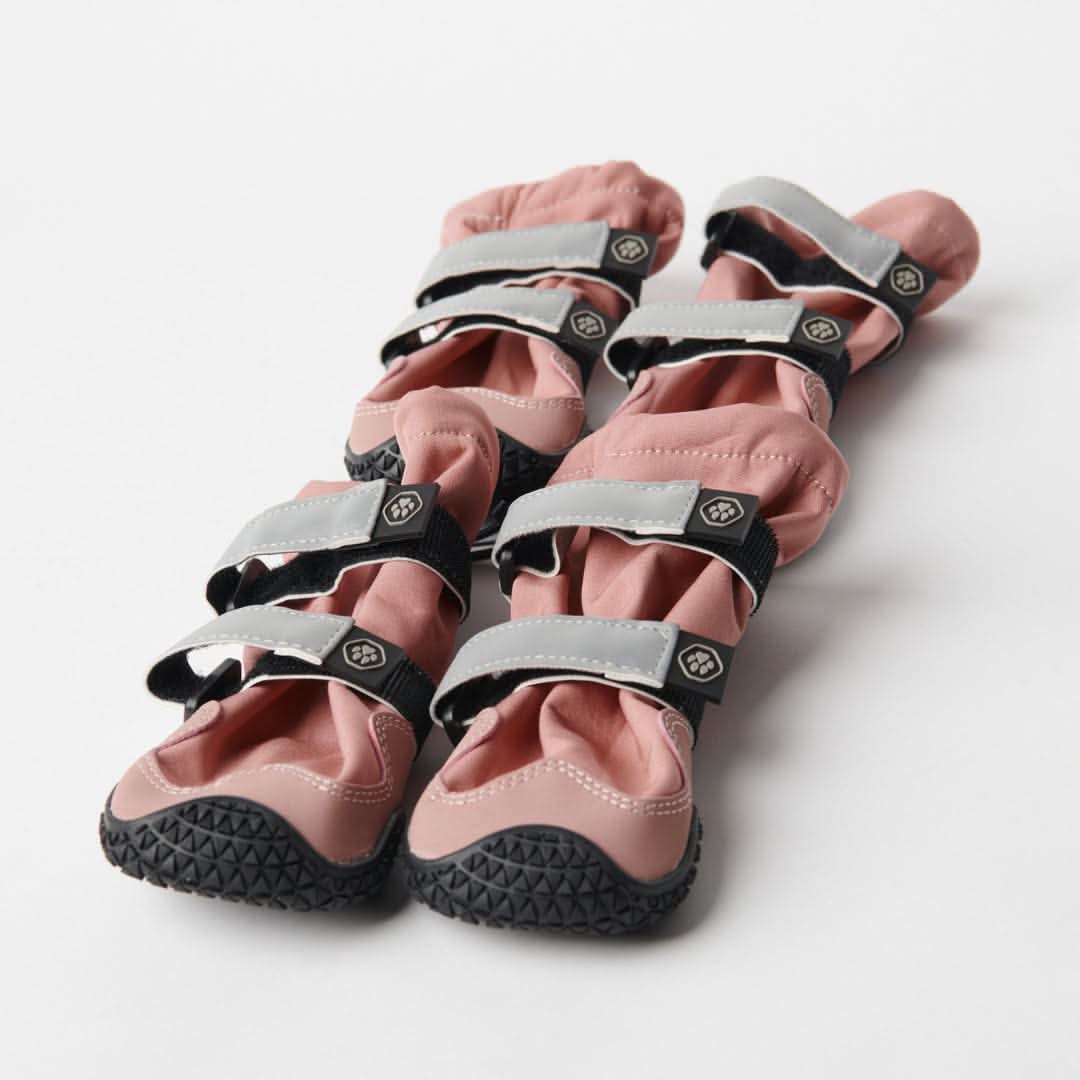 Dog Rainboots. Waterproof Dog Shoes - Pink - Image 6