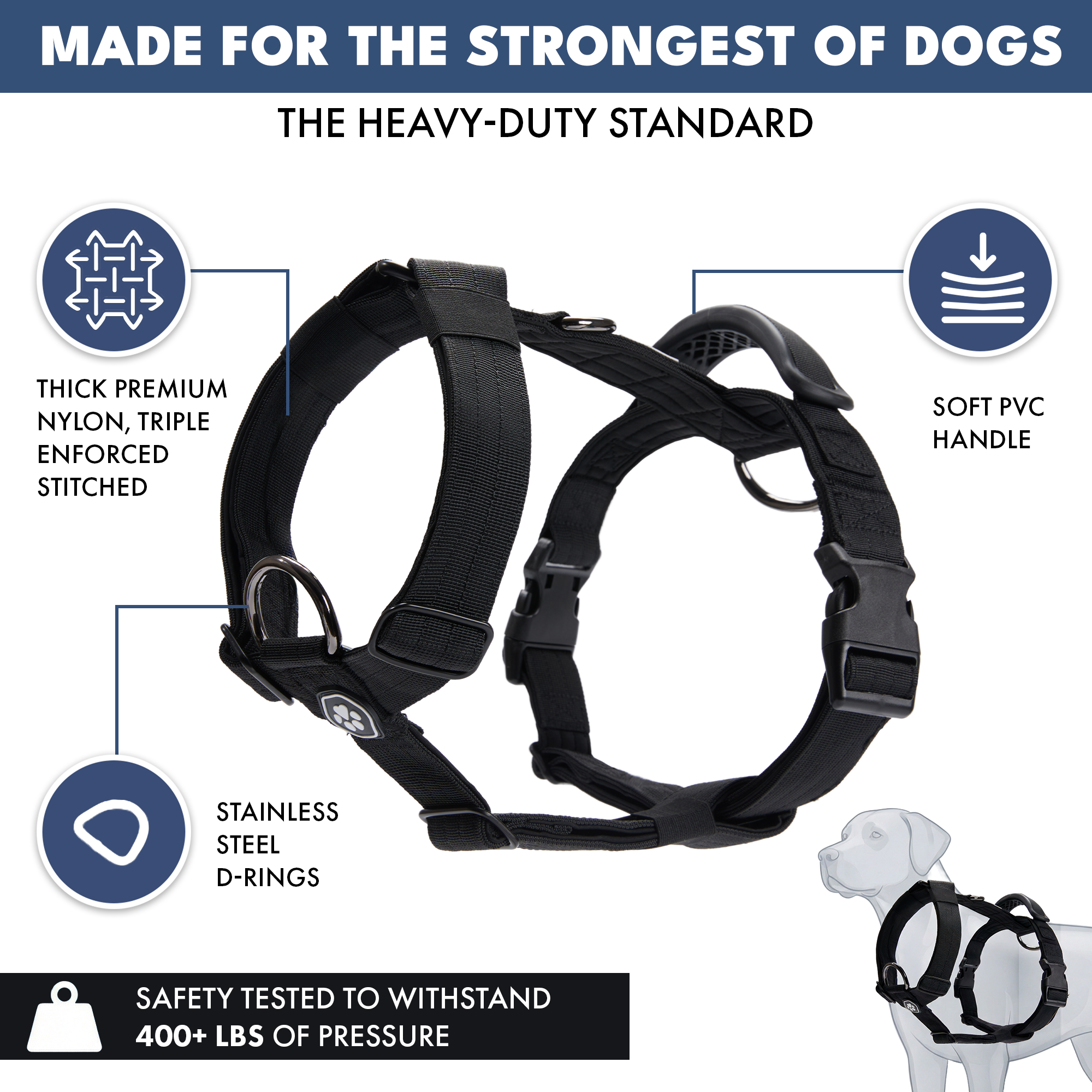 Comfort Control No-Pull Dog Harnesses - Image 26