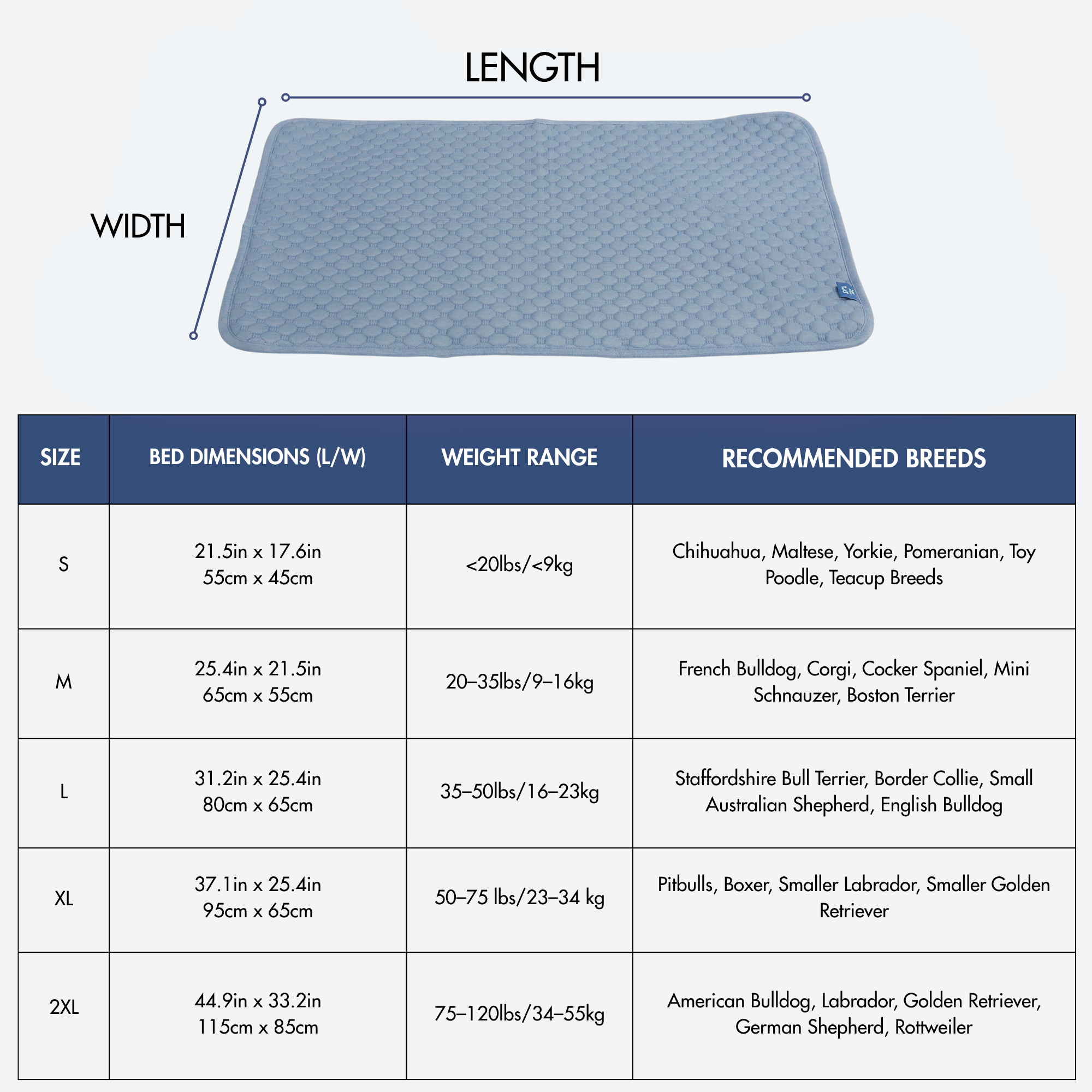 Frostcore™ Cooling Mat - Ash Blue - Image 9