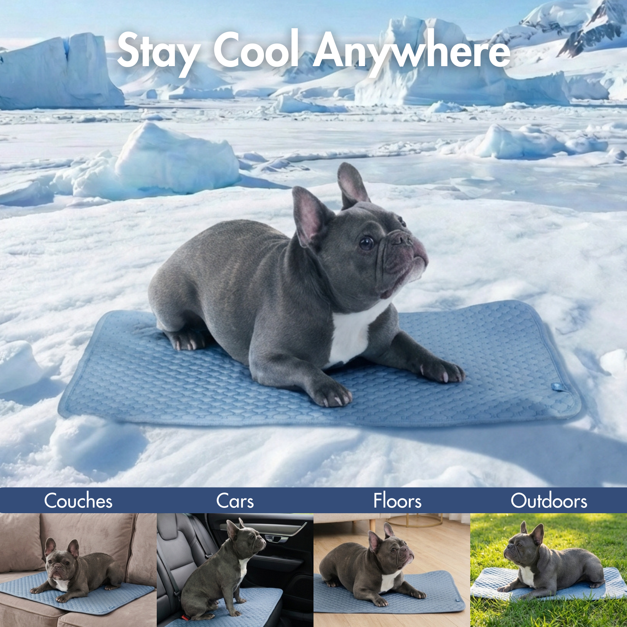 Frostcore™ Cooling Mat - Ash Blue - Image 11