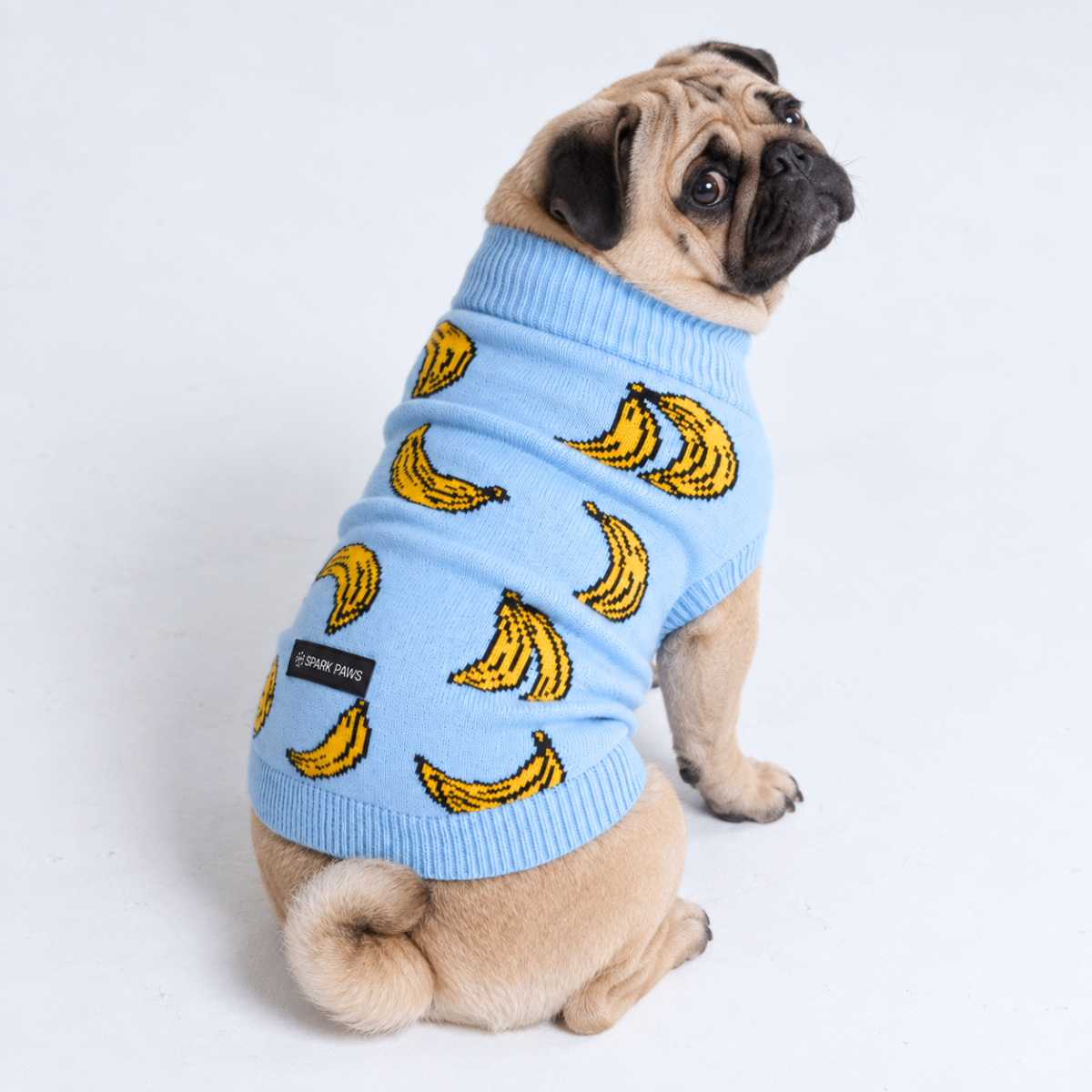 Banana Knit Dog Sweater - Image 4