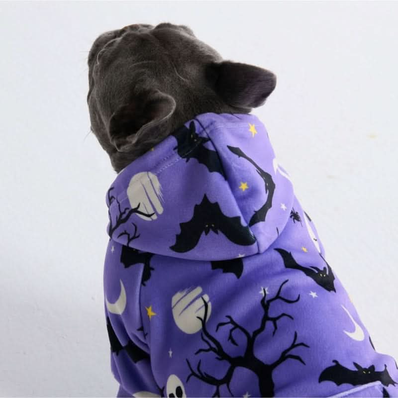 Halloween Dog Hoodie - Purple - Image 12