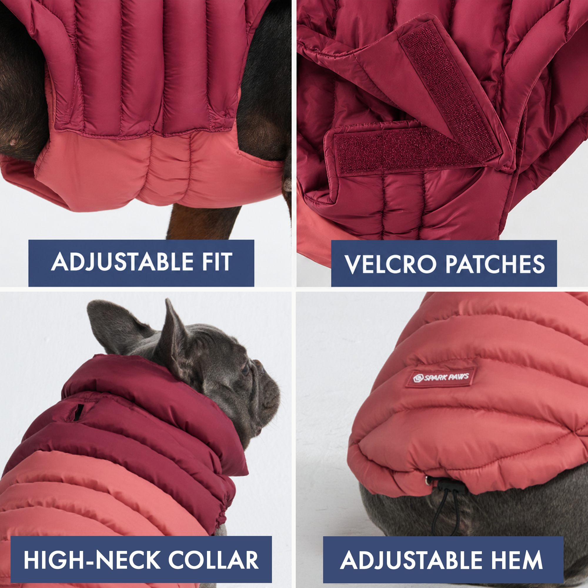 PuffShield Winter Jacket - Red - Image 6