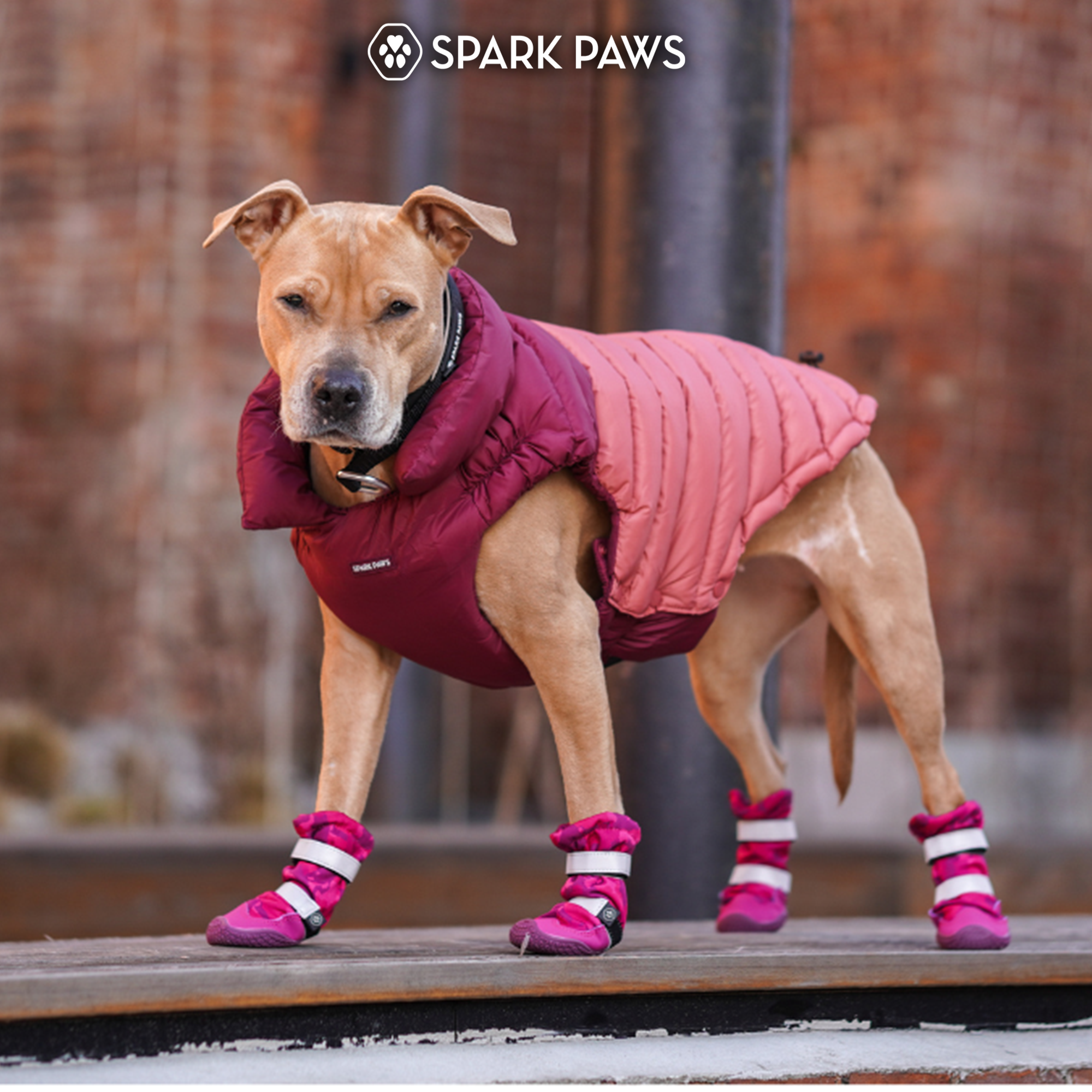 PuffShield Winter Jacket - Red - Image 9