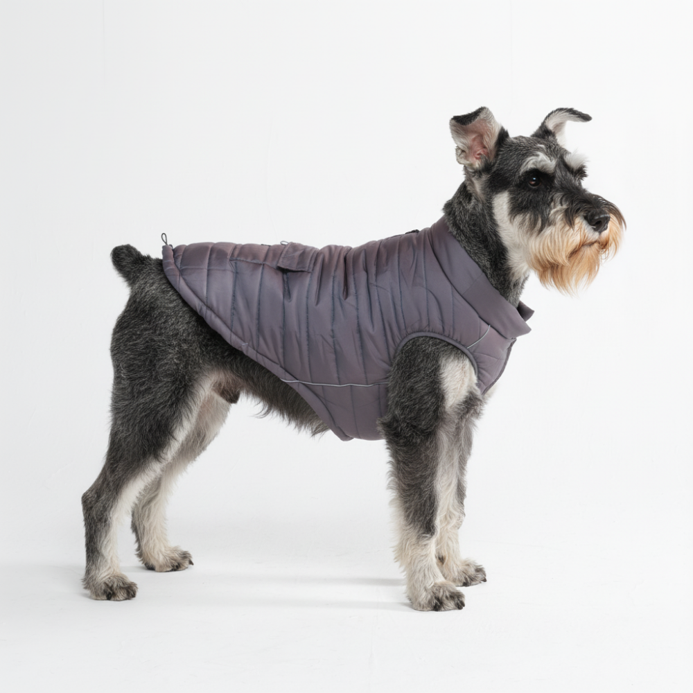 WarmShield Water-Resistant Jacket - Gunmetal Grey