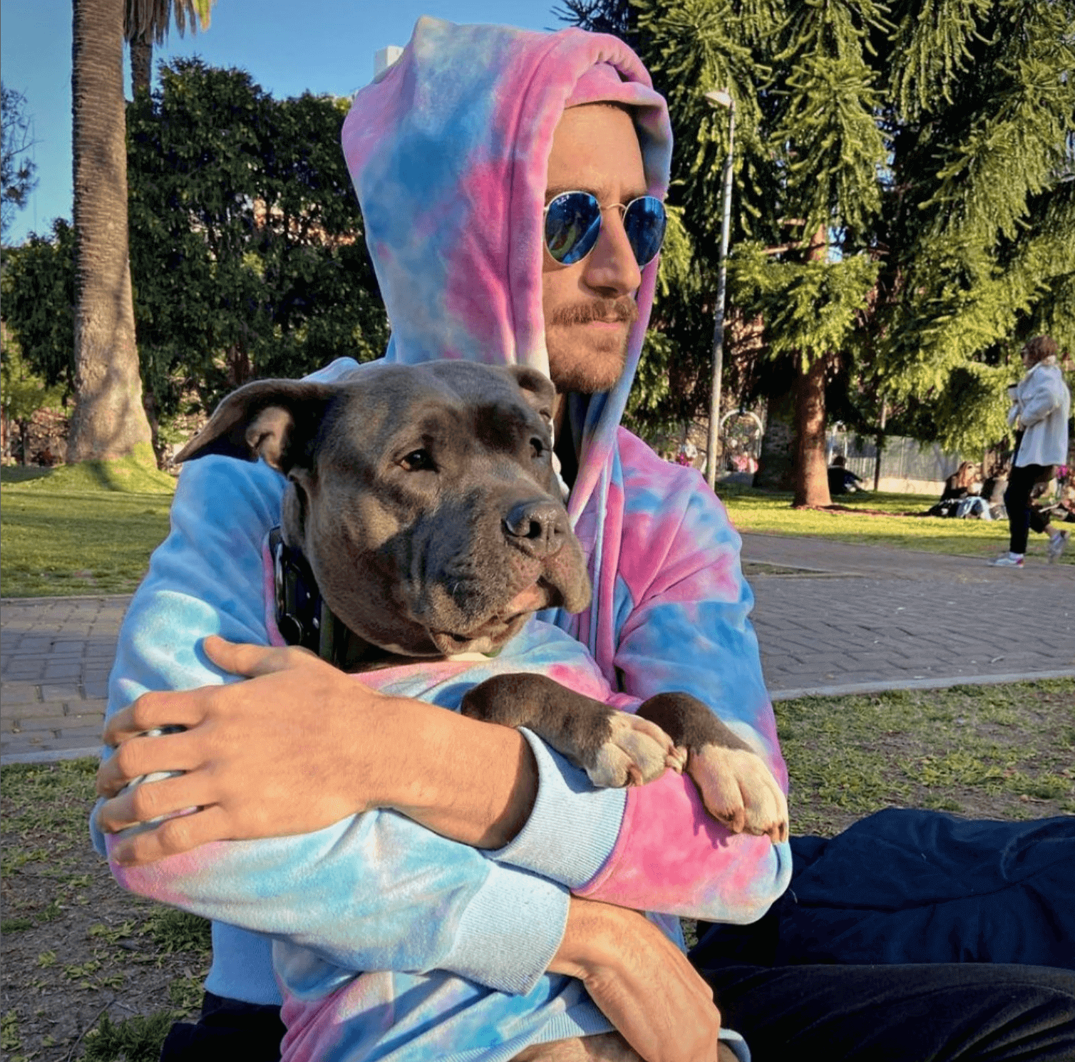 Velvet Human Hoodie - Snow Cone - Image 6