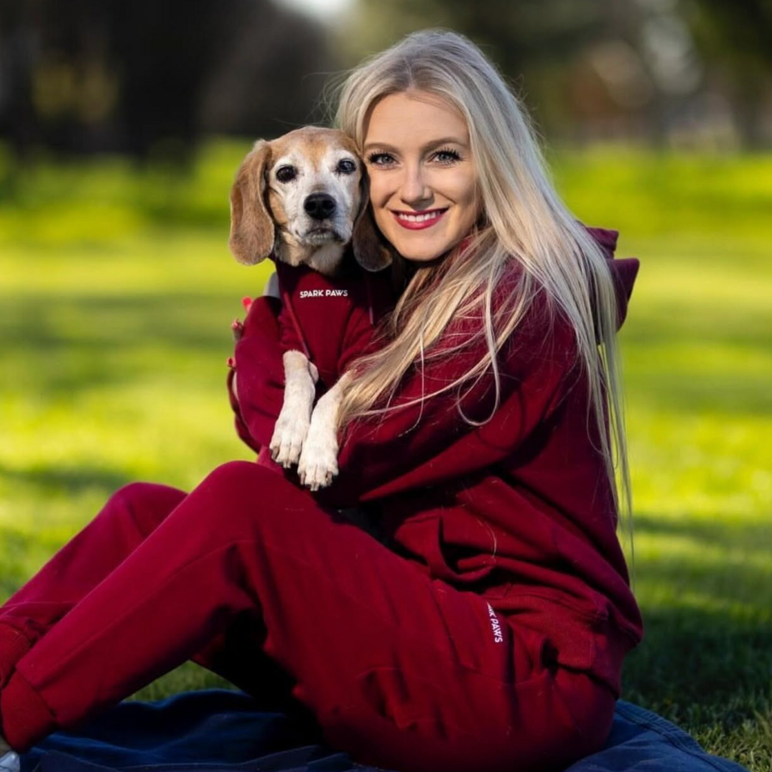 Essential Human Hoodie - Burgundy - Image 2