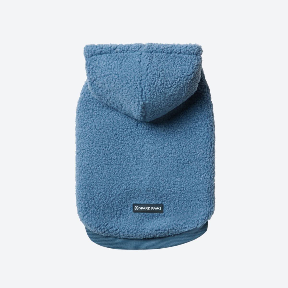 Teddy Sherpa Dog Jacket - Blue - Image 5
