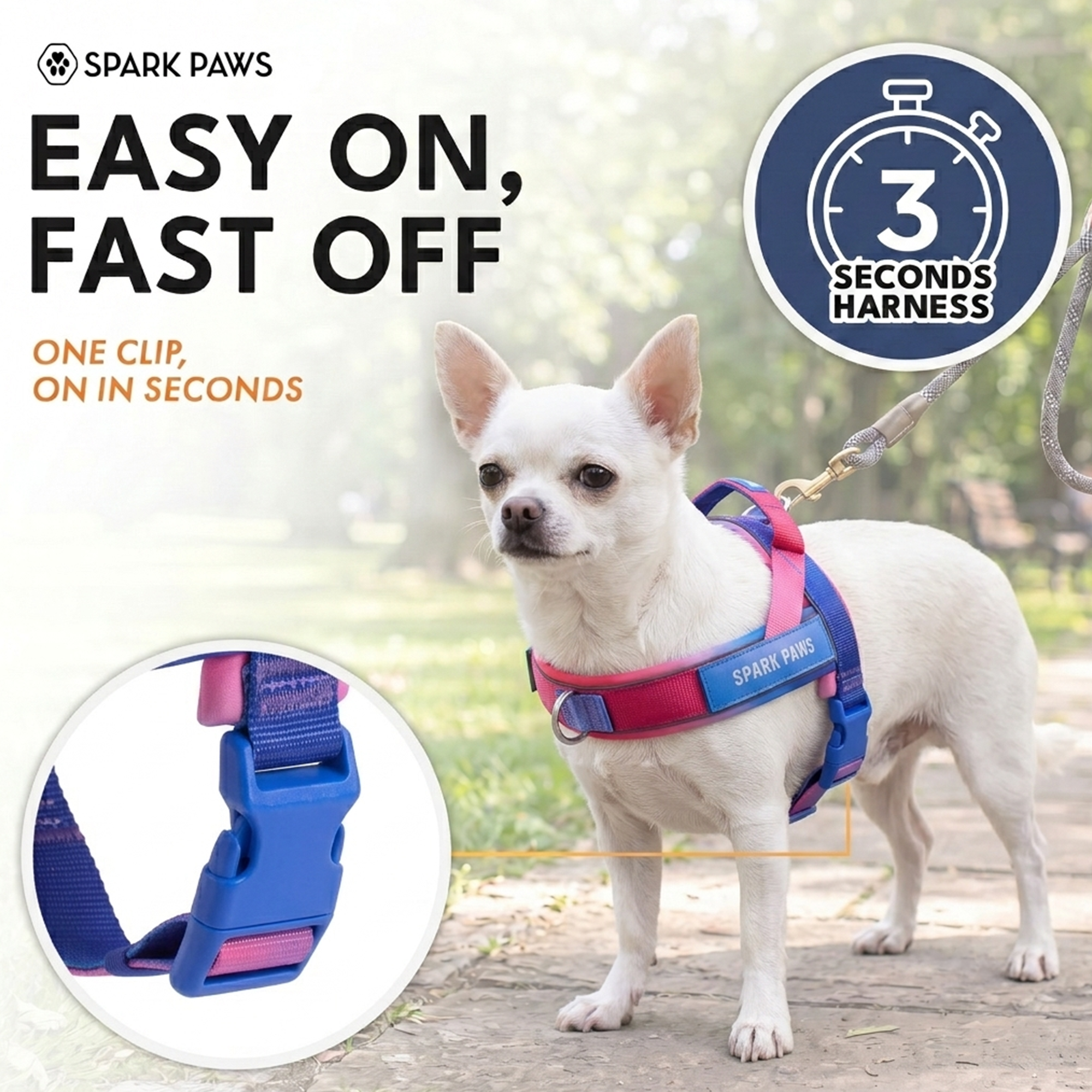 Grab & Go Harness - Snow Cone - Image 8