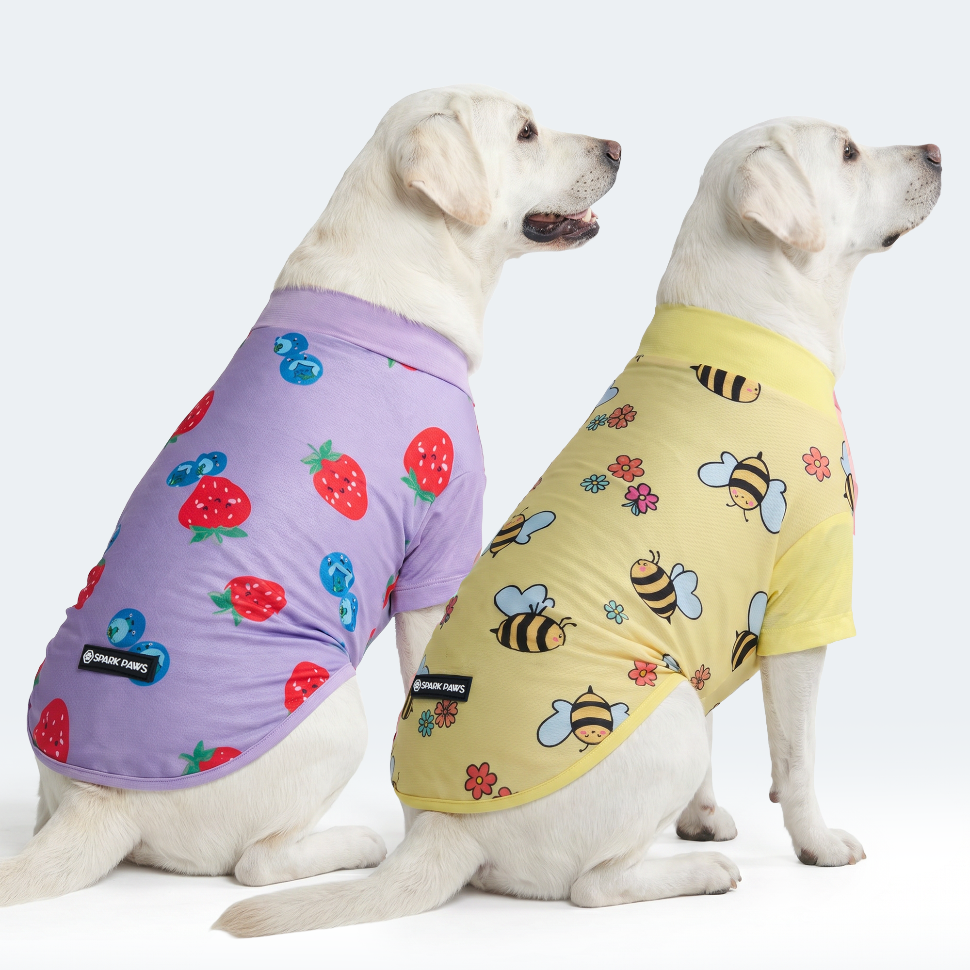 Sunblock Dog T-Shirt (2-pack) - Bees Berries - Image 3