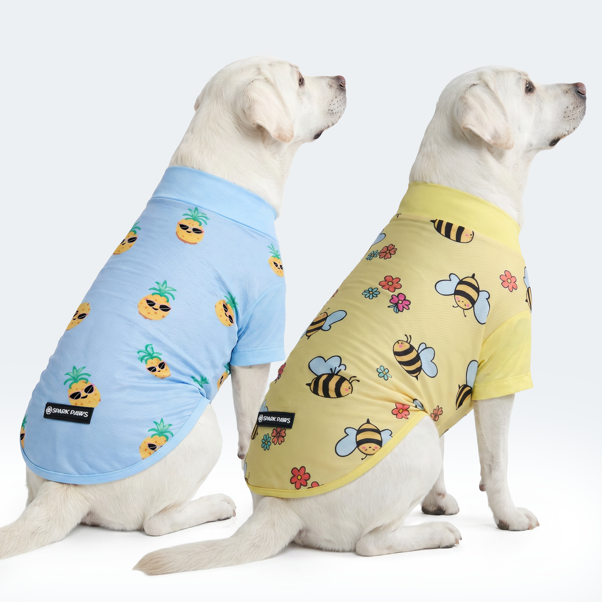 Sunblock Dog T-Shirt (2-pack) - Bees Pineapple - Image 3
