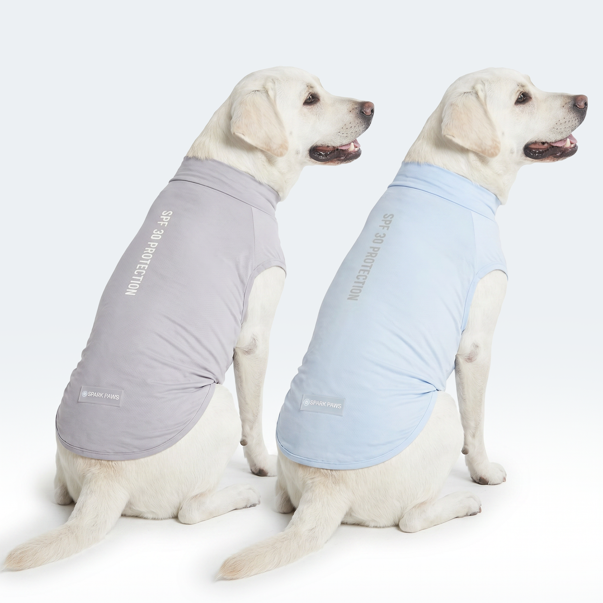 Sunblock Dog T-Shirt (2-pack) - Blue Grey