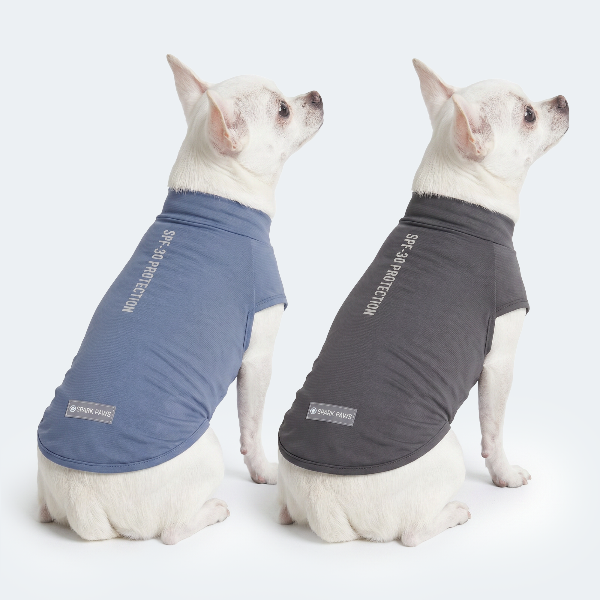 Sunblock Dog T-Shirt (2-pack) - Dark Grey Navy Blue - Image 3