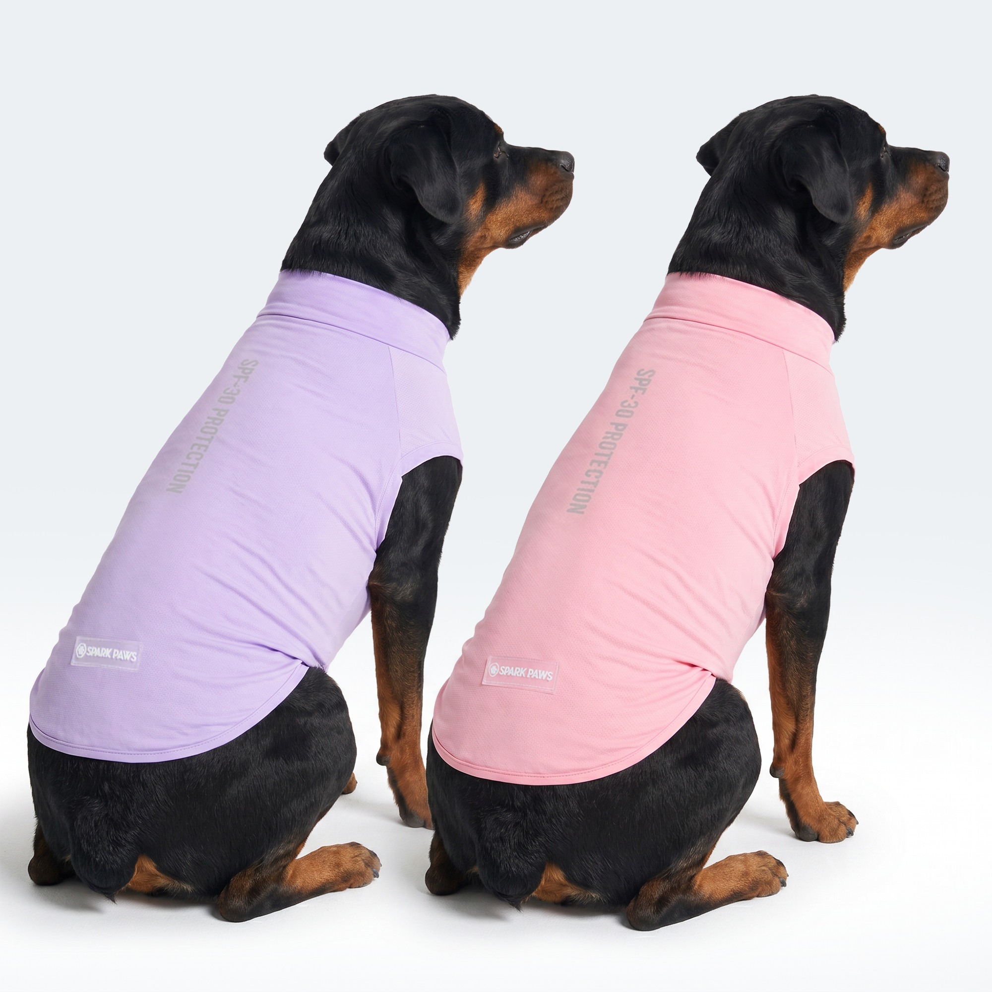 Sunblock Dog T-Shirt (2-pack) - Pink Purple - Image 4
