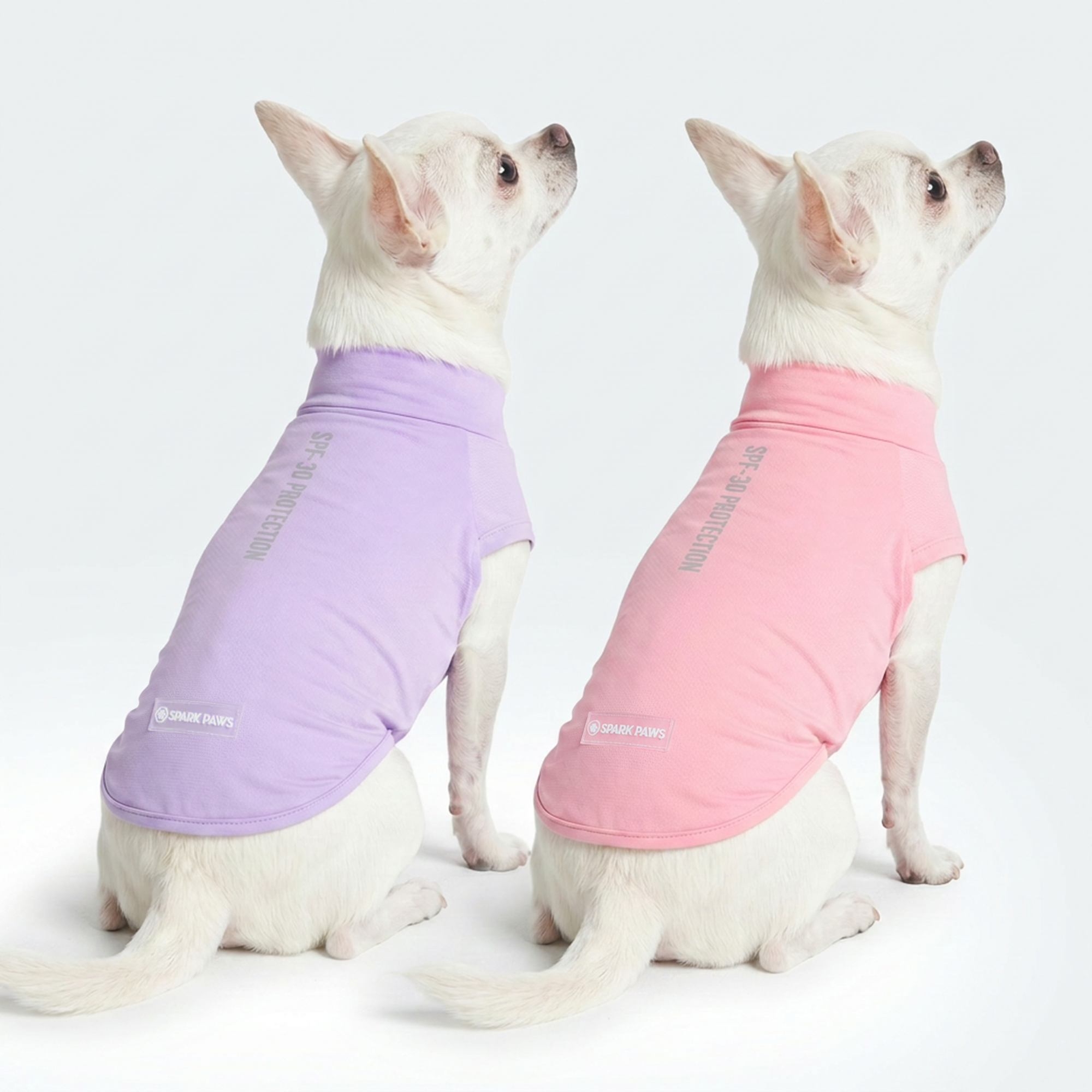Sunblock Dog T-Shirt (2-pack) - Pink Purple