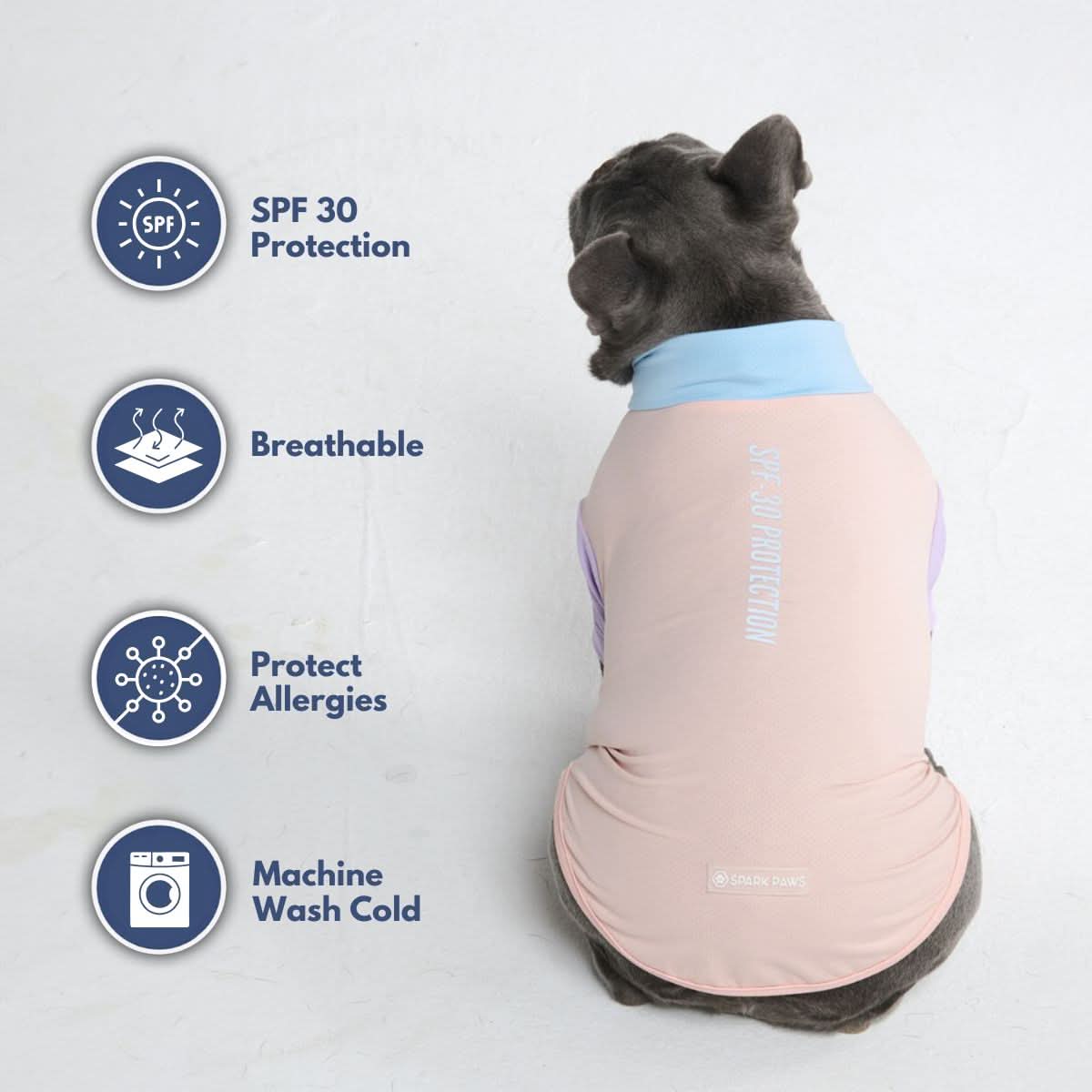 Sunblock Dog T-Shirt - Cotton Candy - Image 7