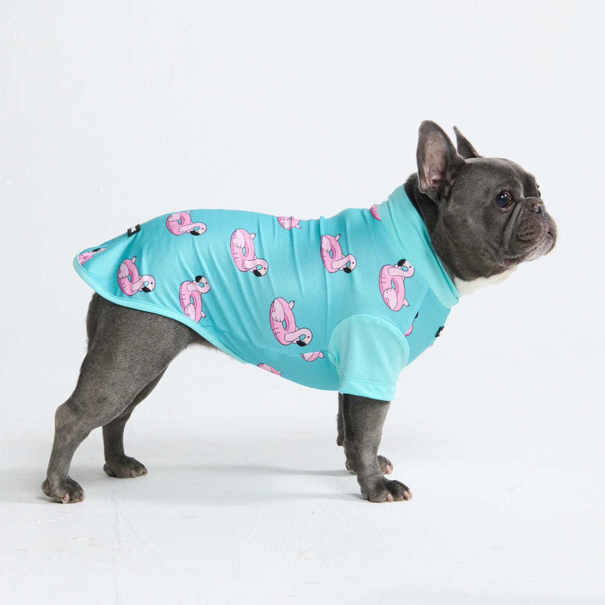 Sunblock Dog T-Shirt - Flamingo - Image 5