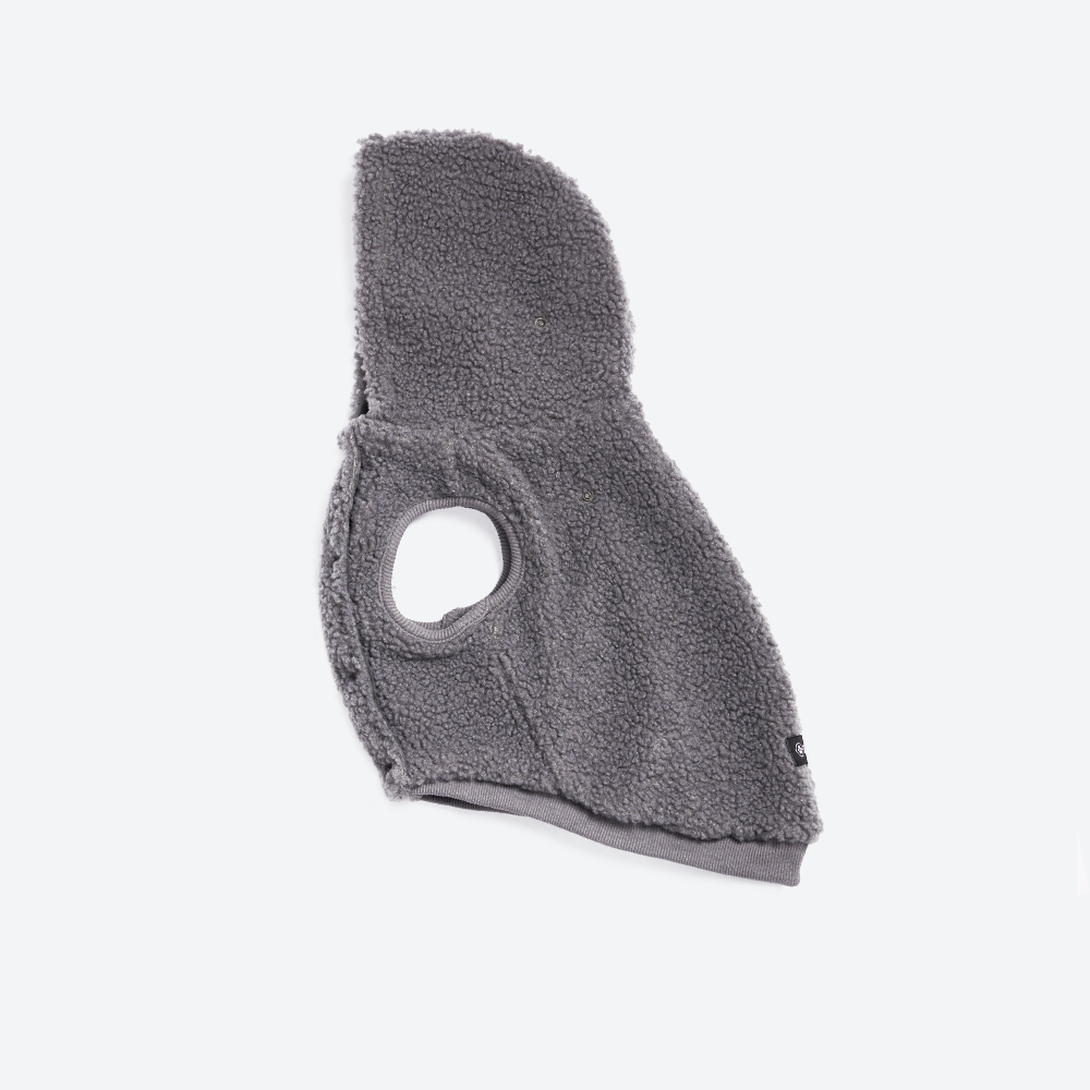Teddy Sherpa Jacket - Grey - Image 10