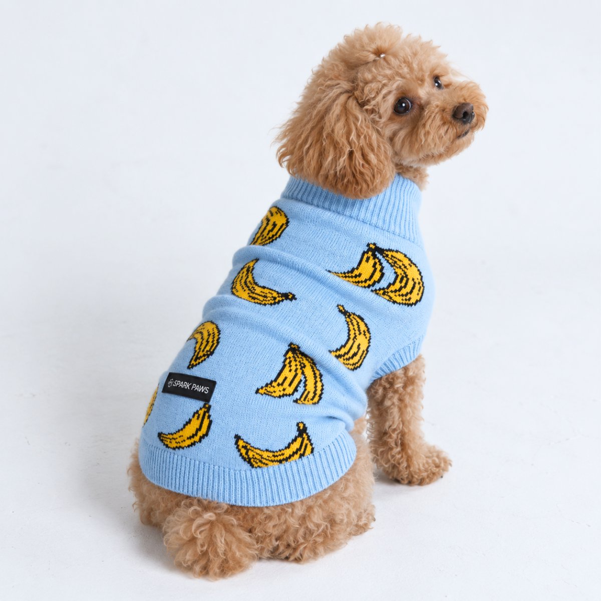 Banana Knit Dog Sweater - Image 2