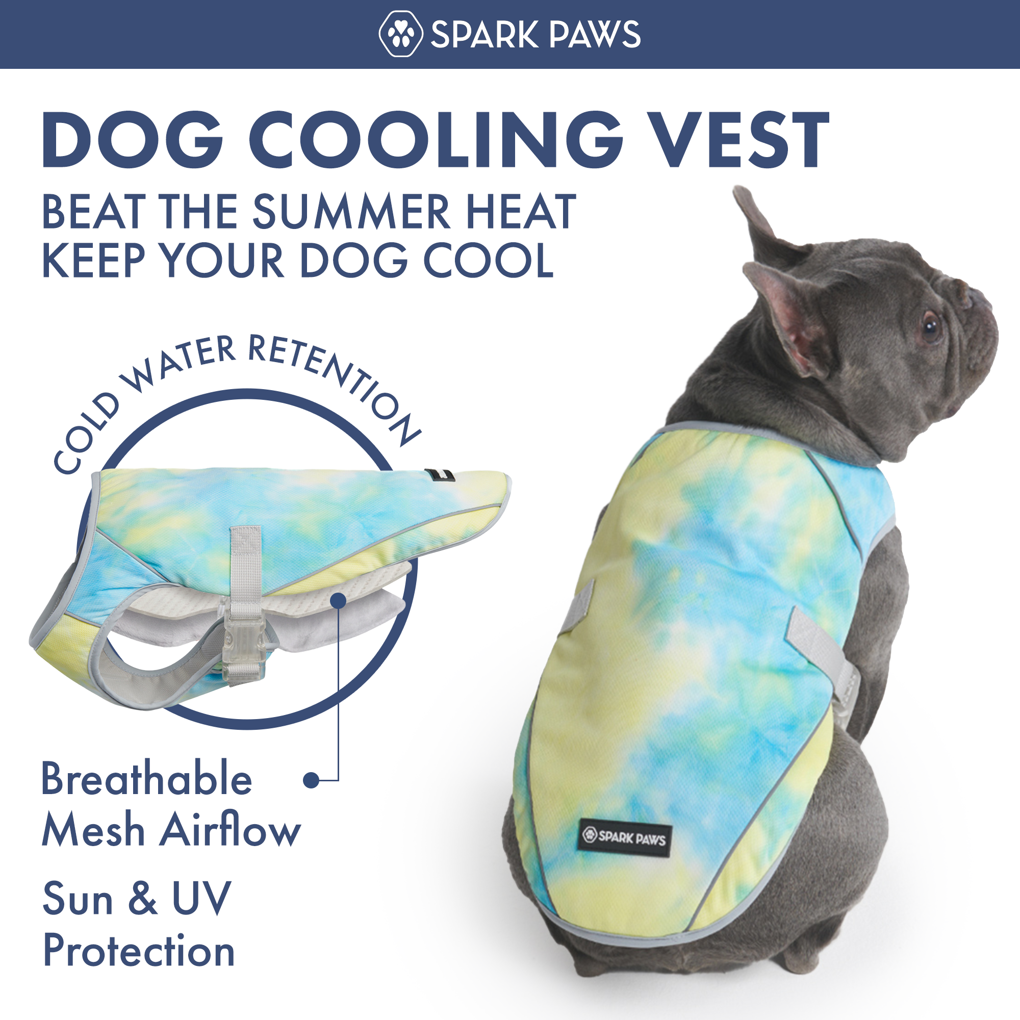 Dog Cooling Vest - Tropical Storm - Image 10