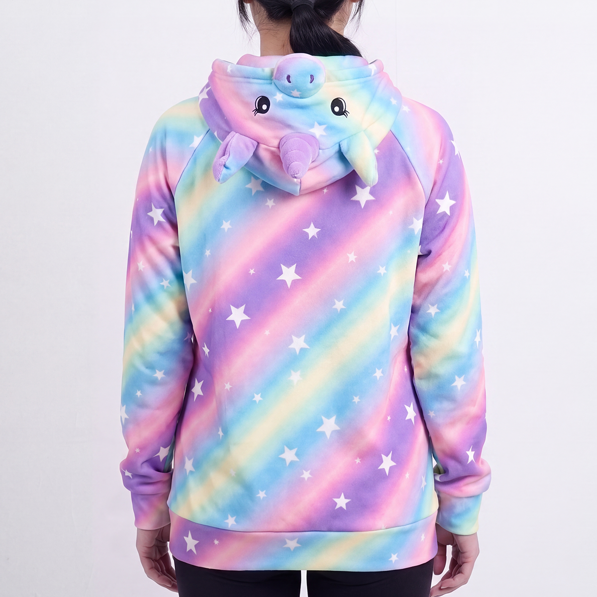 Halloween Human Hoodie - Unicorn - Image 3