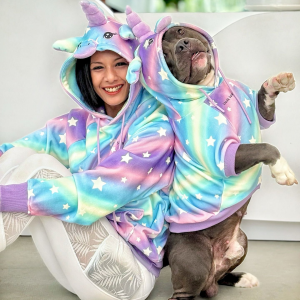 Halloween Human Hoodie - Unicorn