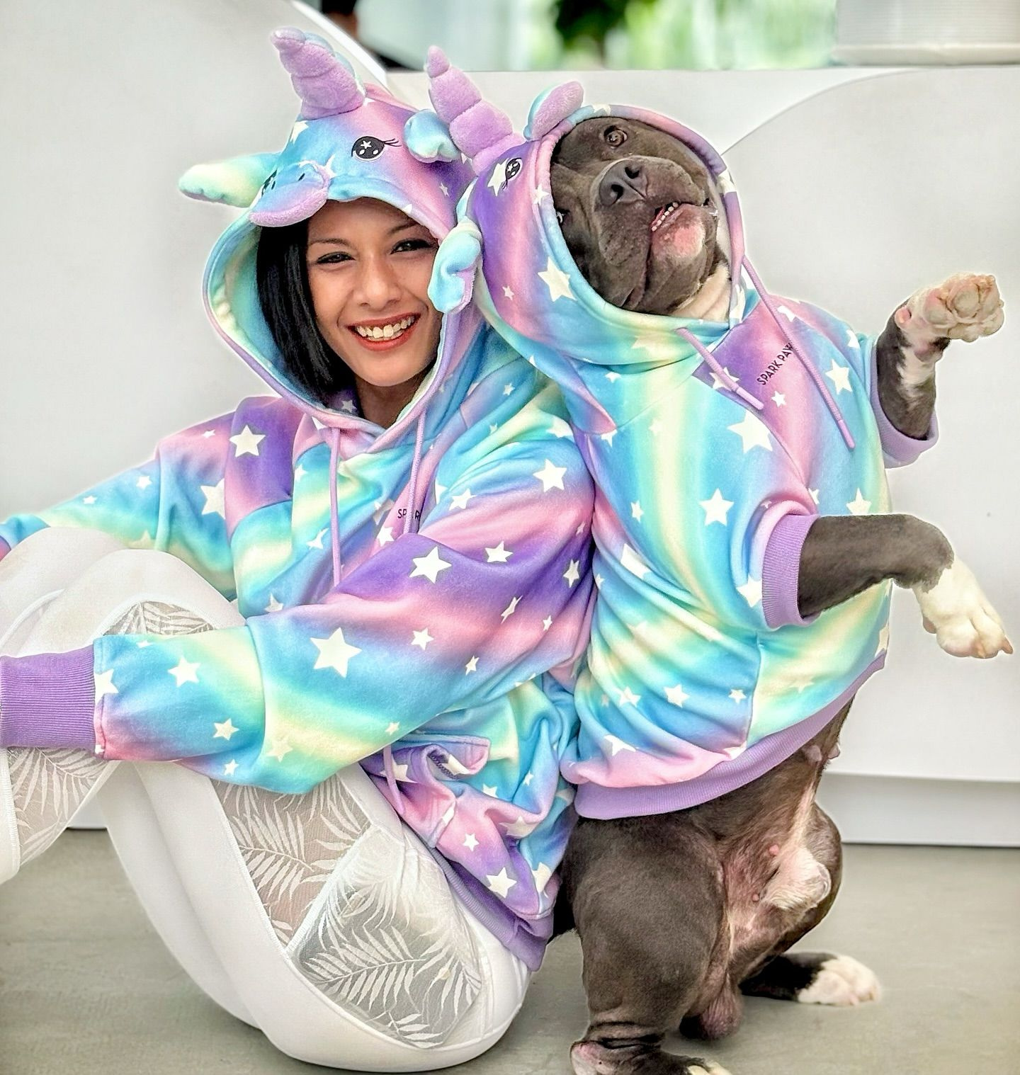 Halloween Human Hoodie - Unicorn