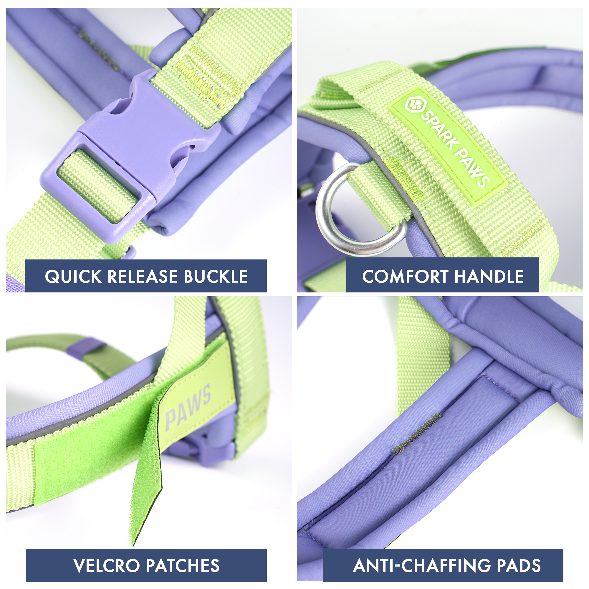 Grab & Go Harness - Violet Lime - Image 12