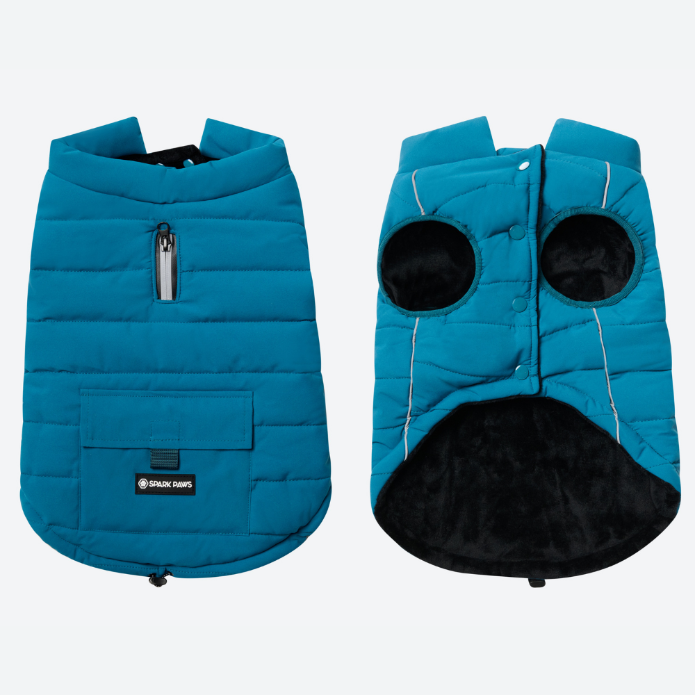 WarmShield Water-Resistant Jacket - Teal - Image 6