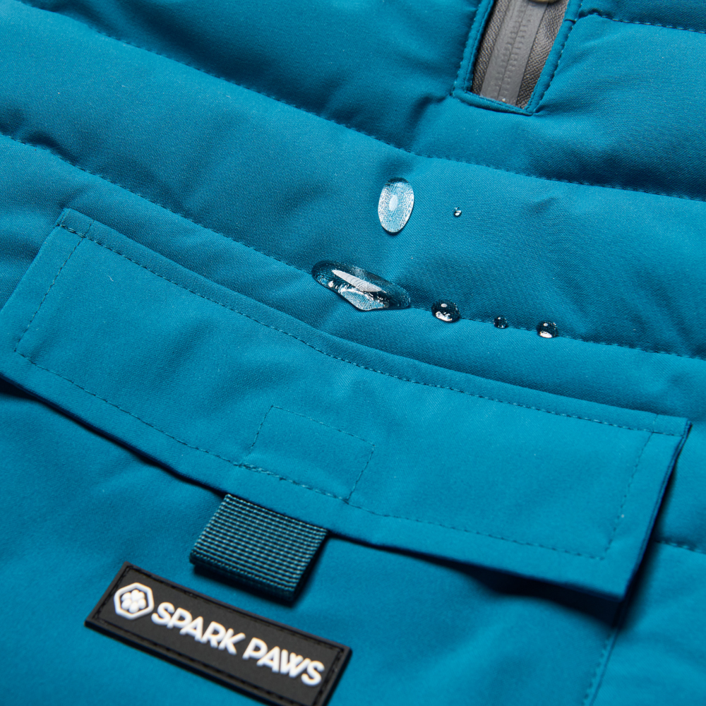 WarmShield Water-Resistant Jacket - Teal - Image 8