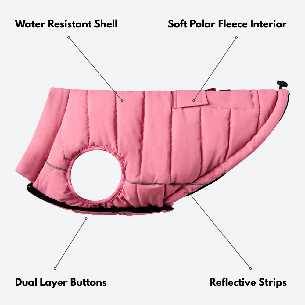 WarmShield Water-Resistant Jacket - Dusty Pink - Image 5