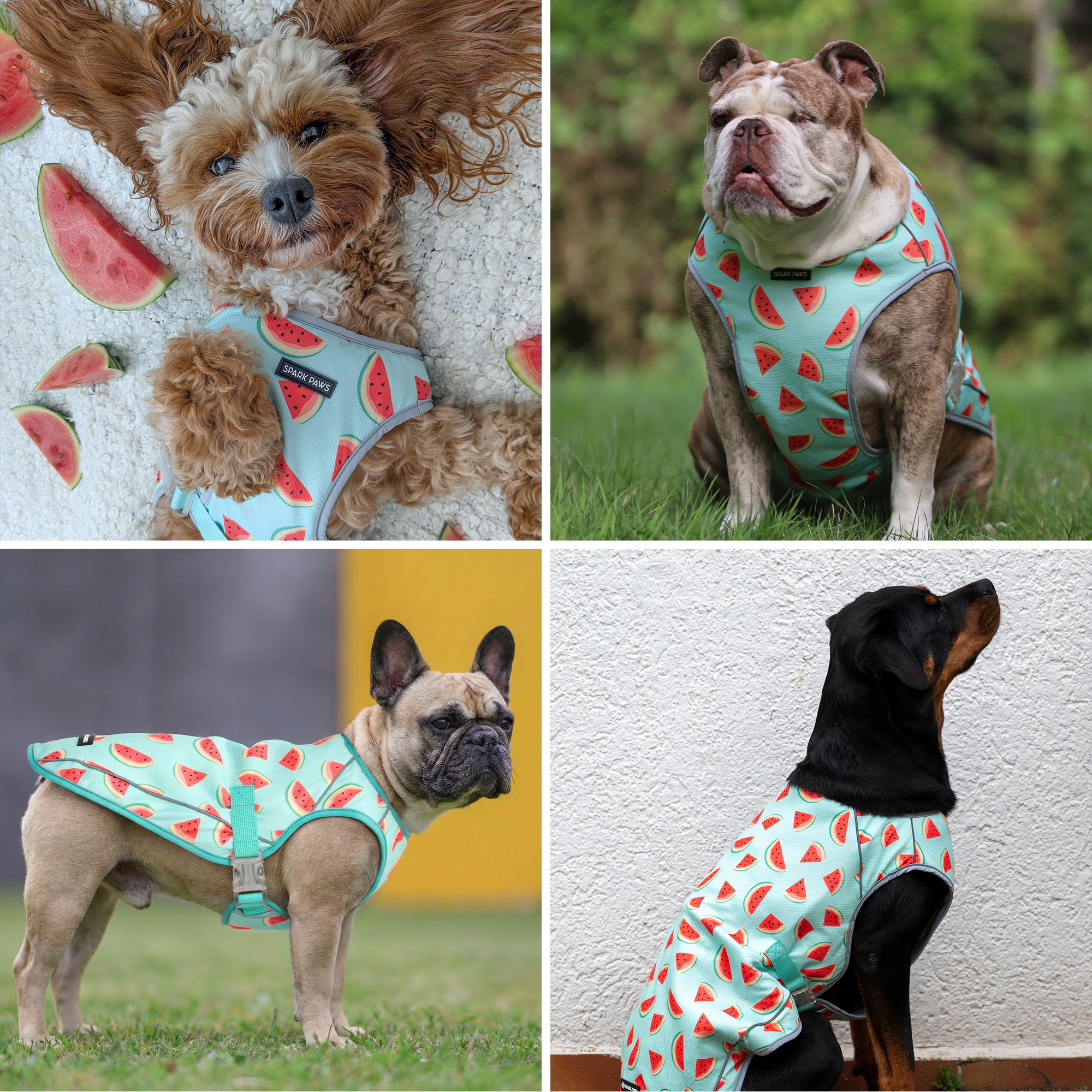Dog Cooling Vest - Watermelon - Image 9