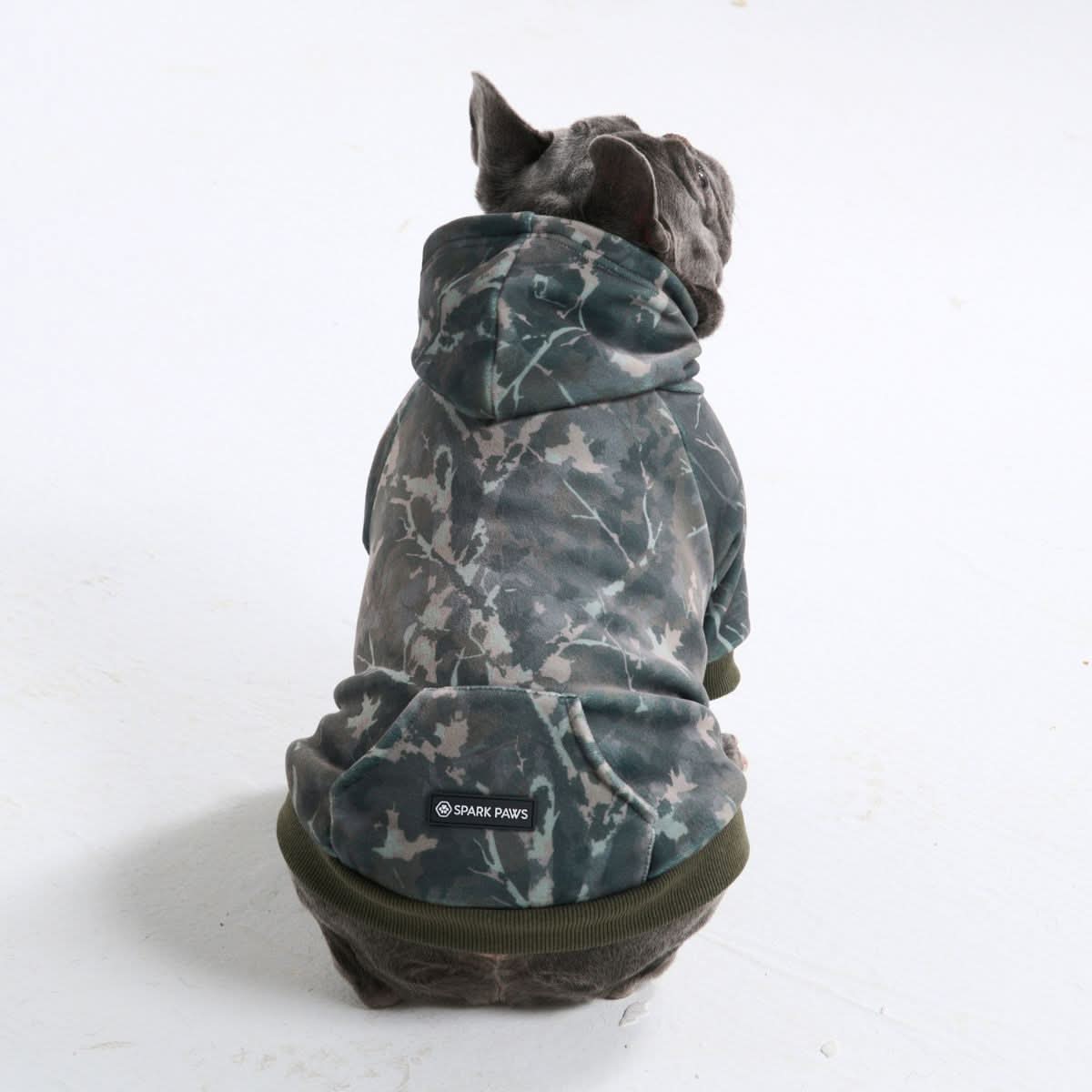 Concrete Wood Dog Hoodie - Timber - Image 2
