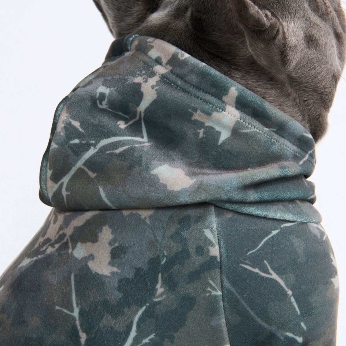 Concrete Wood Dog Hoodie - Timber - Image 4