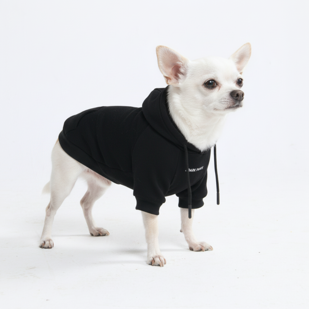 Essential Dog Hoodie - Black - Image 2