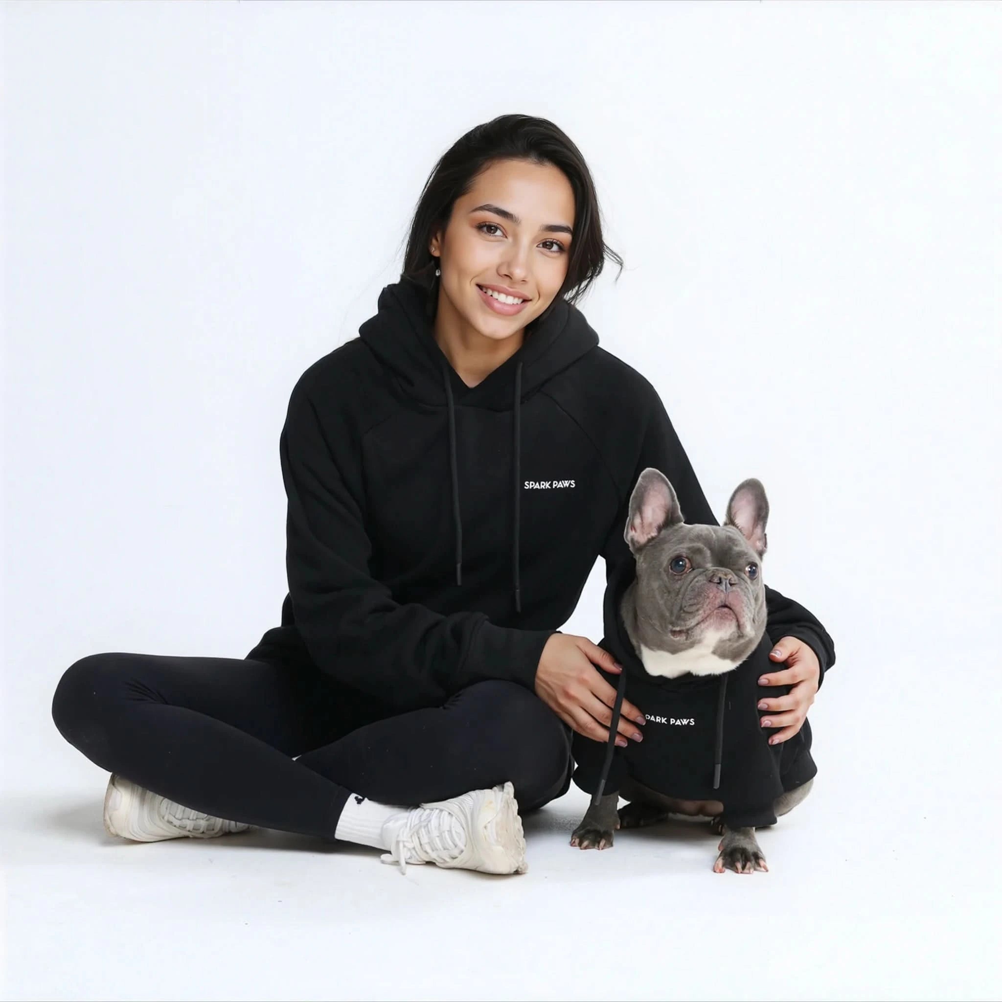 Essential Dog Hoodie - Black - Image 13