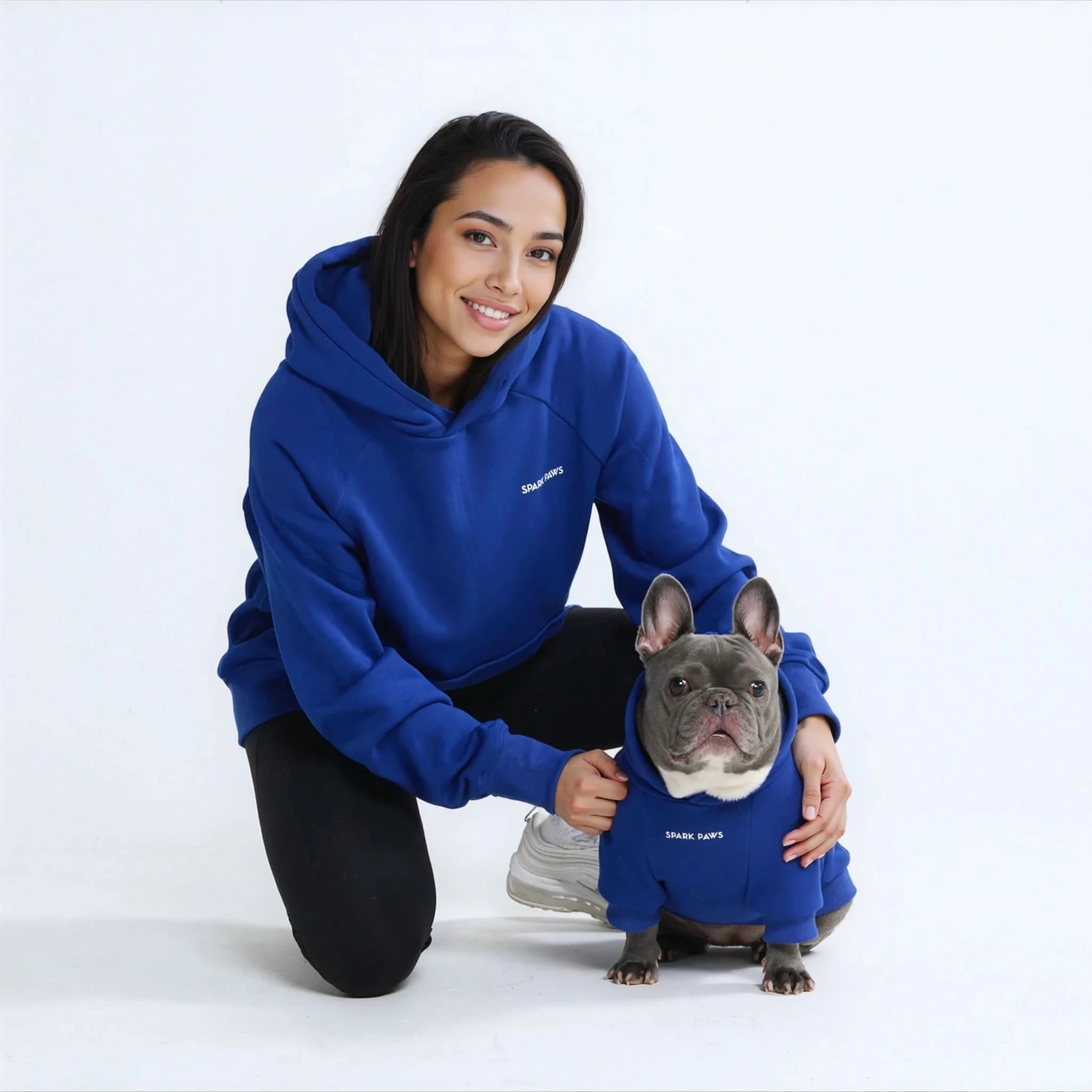 Essential Dog Hoodie - Midnight Blue - Image 11