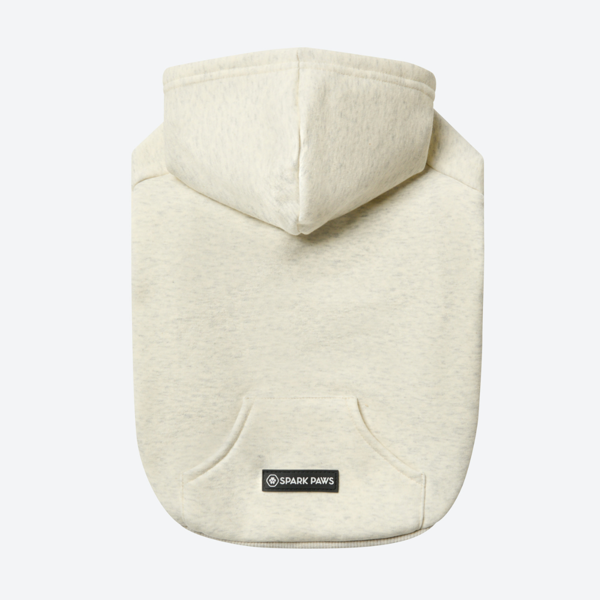 Essential Dog Hoodie - Oatmeal Heather - Image 8