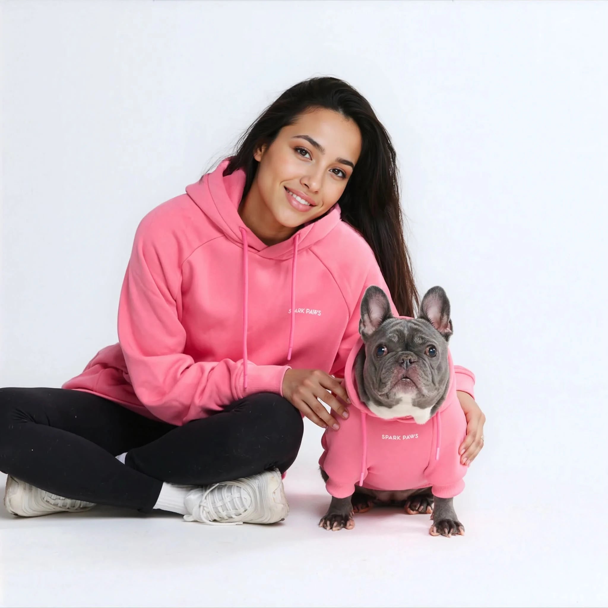 Essential Dog Hoodie - Blush Pink - Image 11