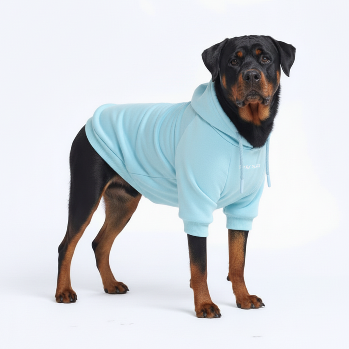 Essential Dog Hoodie - Baby Blue - Image 6