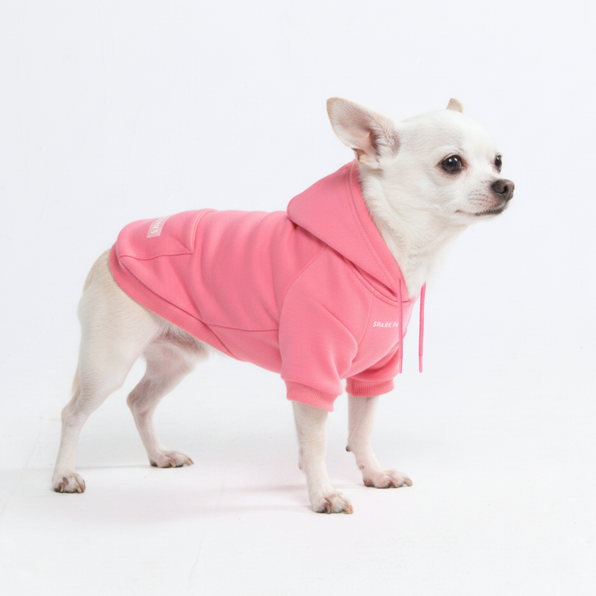 Essential Dog Hoodie - Blush Pink - Image 2