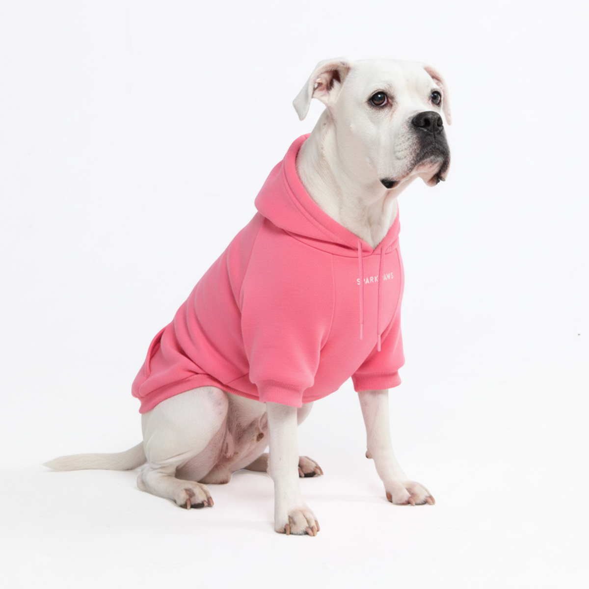 Essential Dog Hoodie - Blush Pink - Image 5