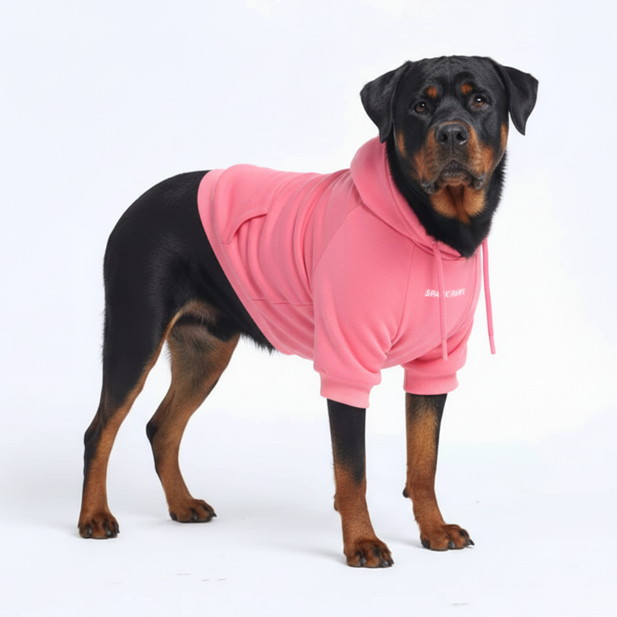 Essential Dog Hoodie - Blush Pink - Image 6