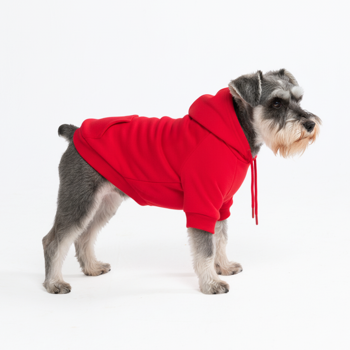 Essential Dog Hoodie - Crimson Red - Image 2