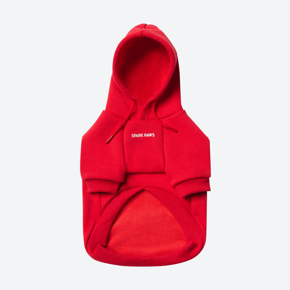 Essential Dog Hoodie - Crimson Red - Image 7