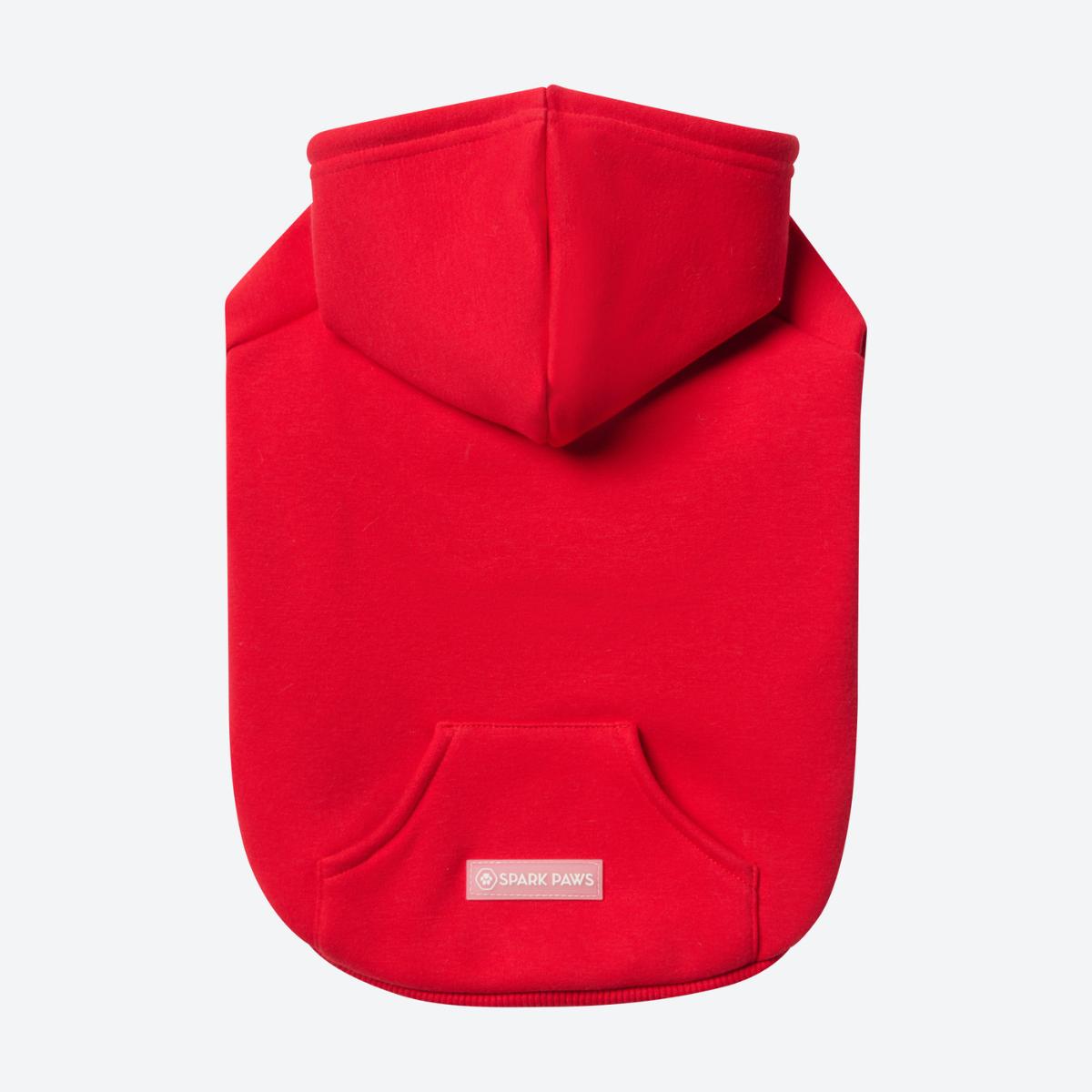 Essential Dog Hoodie - Crimson Red - Image 8