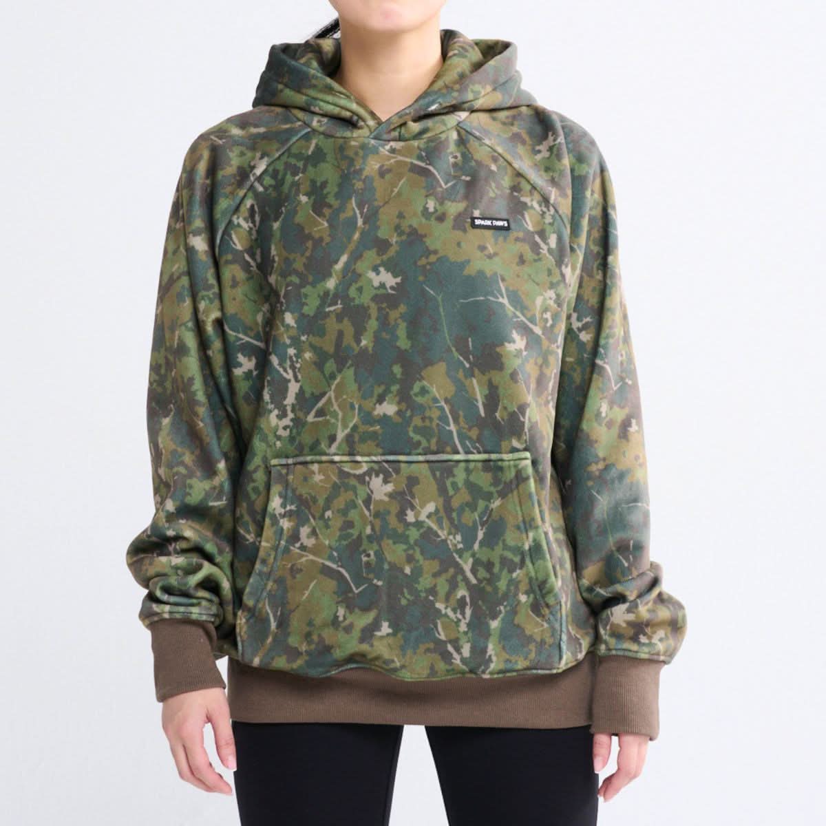 Concrete Wood Human Hoodie - Moss - Image 2